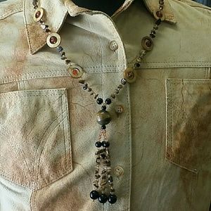 Artisan Handcrafted Tiger's Eye Necklace.